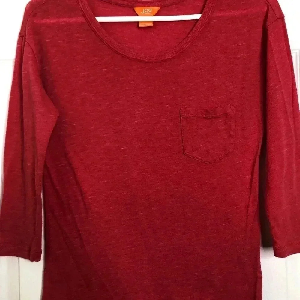 Joe Fresh Shirt Reddish Orange Size Extra Small - Picture 3 of 16